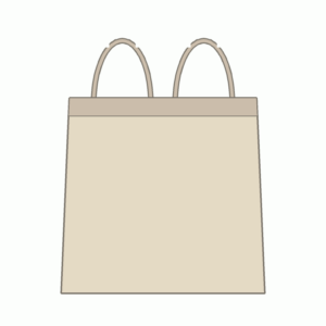 Demo tote, front